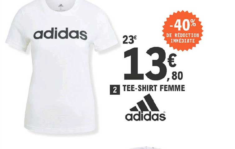 tee-shirt femme adidas