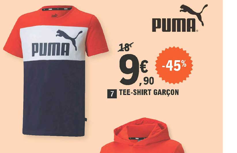 tee-shirt garçon puma