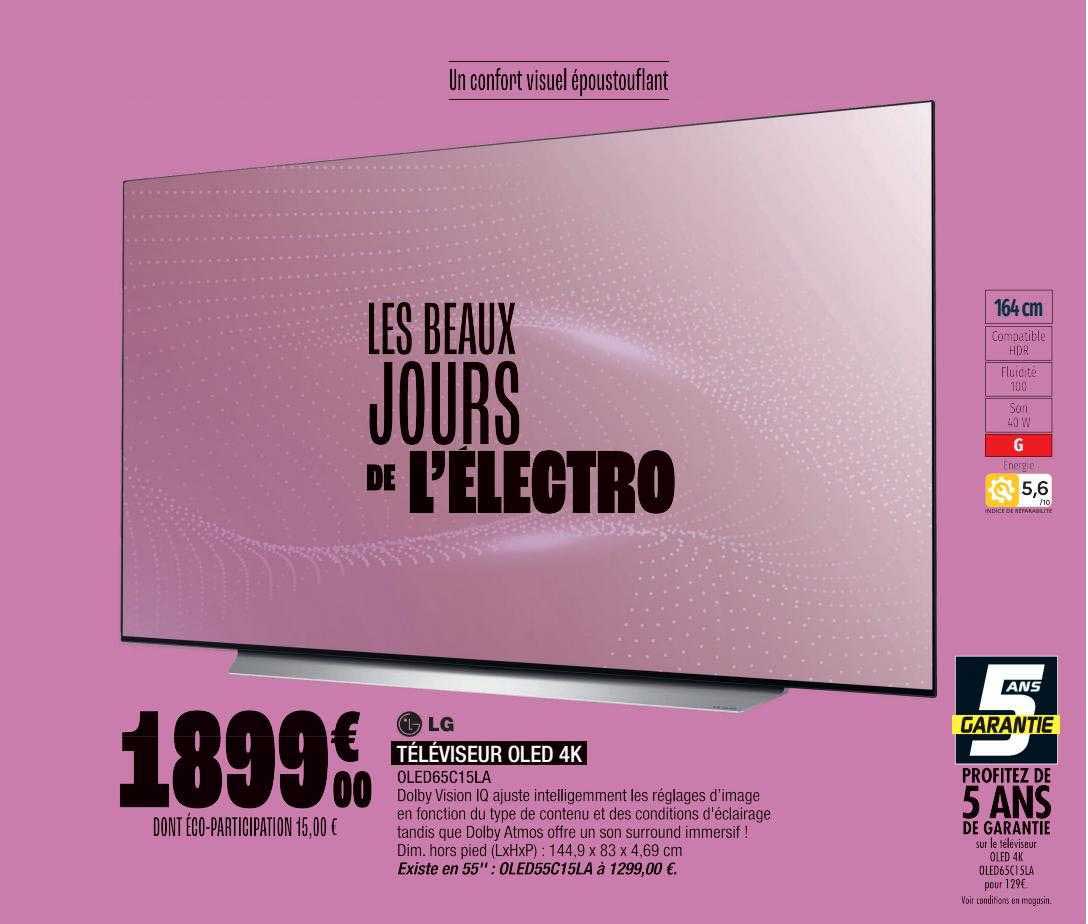 Téléviseur Oled 4k Lg