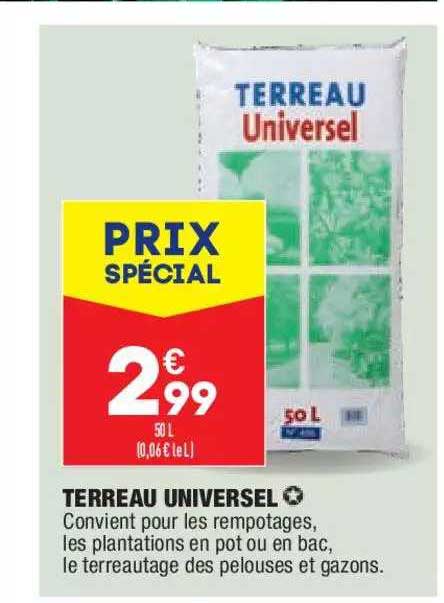 terreau unversel