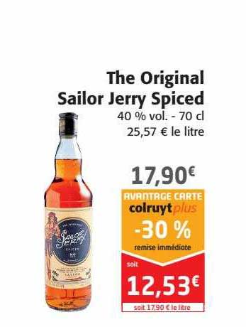 the original sailor jerry spiced