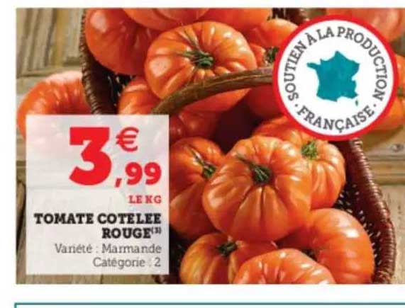 Tomate Côtelée Rouge