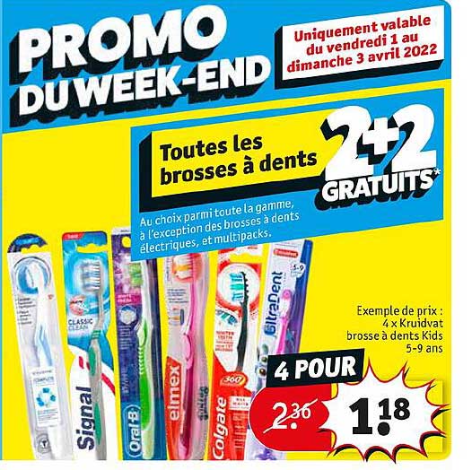 toutes les brosses à dents