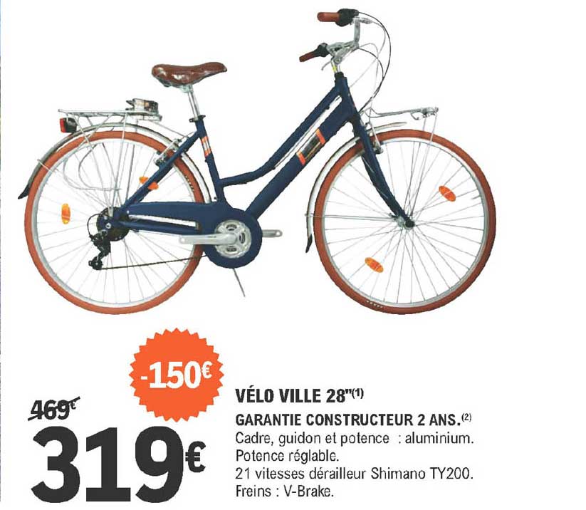 vélo ville 28"