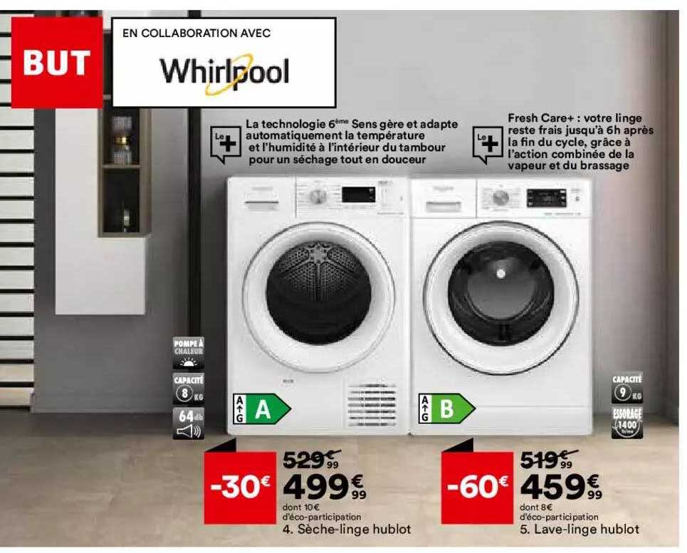 Whirlpool Sèche-linge Hublot Ou Lave-linge Hublot