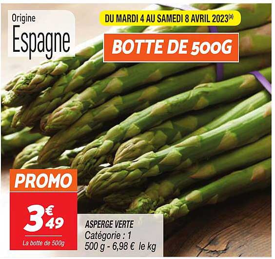 asperge verte