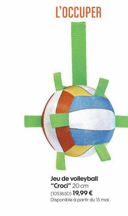 jeu de volleyball "croci"