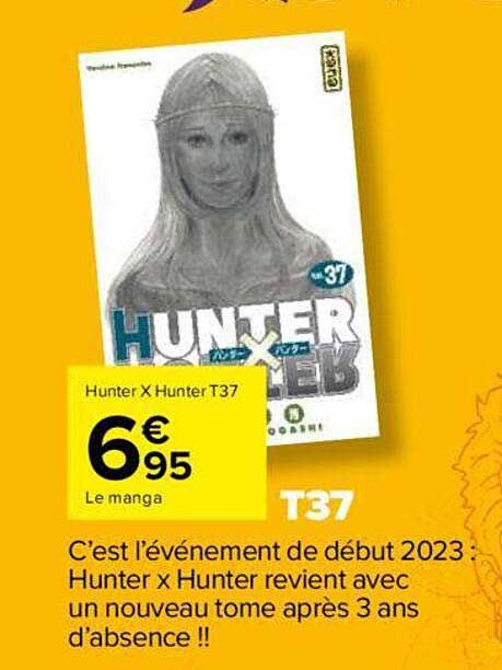 le manga hunter x hunter t37