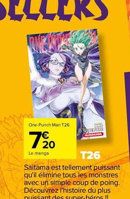 le manga one-punch man t26