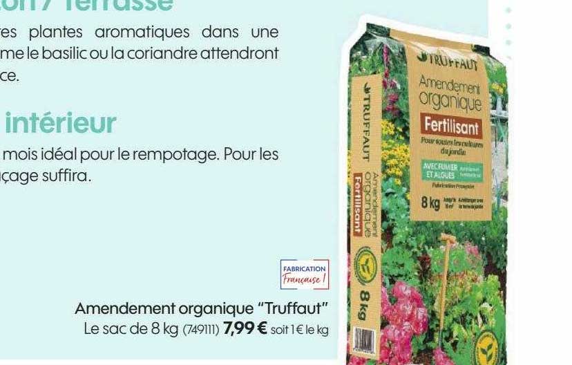 amendement organique "truffaut"