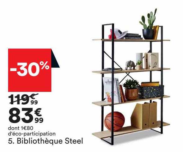 Bibliothèque Steel