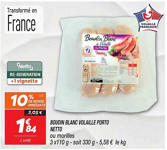 Boudin Blanc Colaille Porto Netto