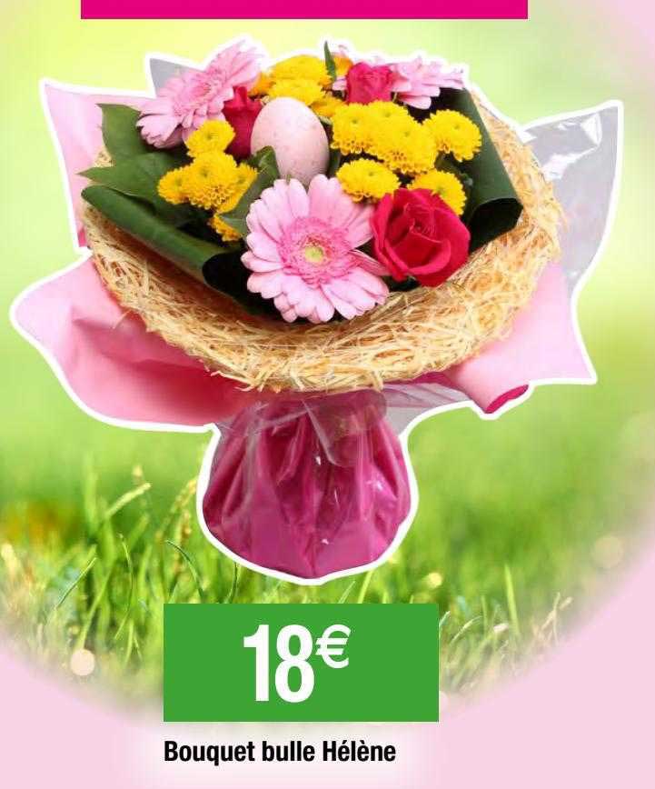 bouquet bulle hélène
