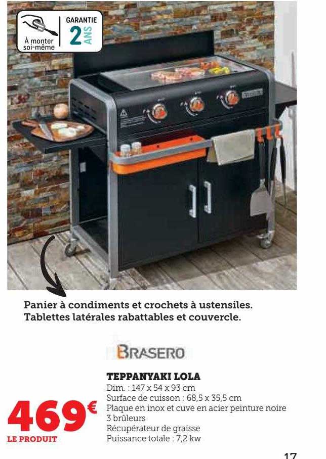 Brasero Teppanyaki Lola