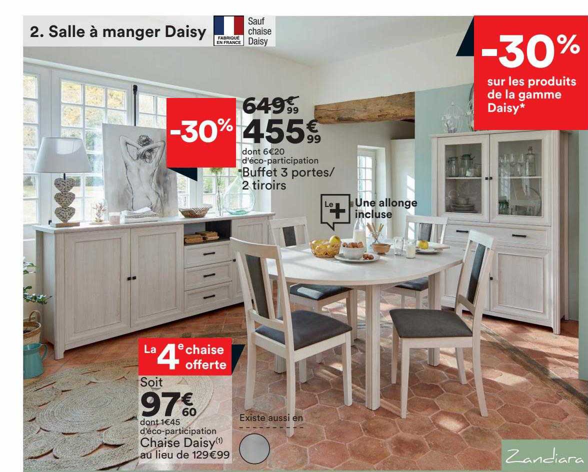 chaise daisy zandiara