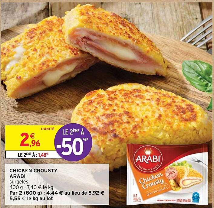 chicken crousty arabi