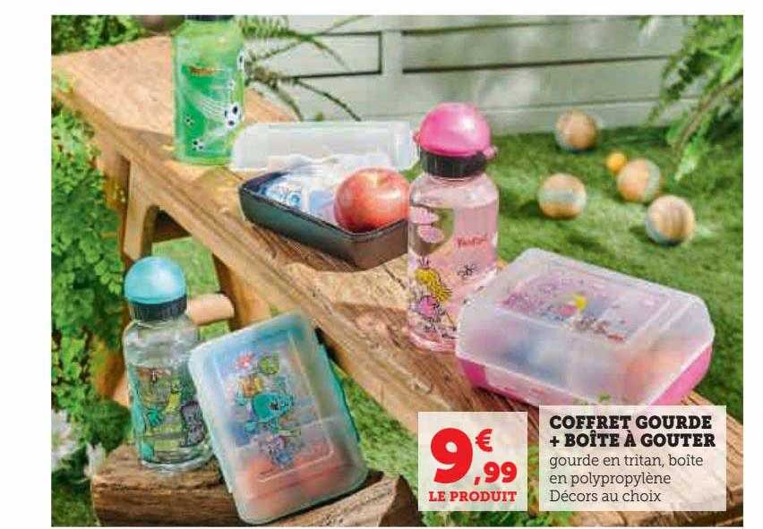 coffret goude + boîte à gouter