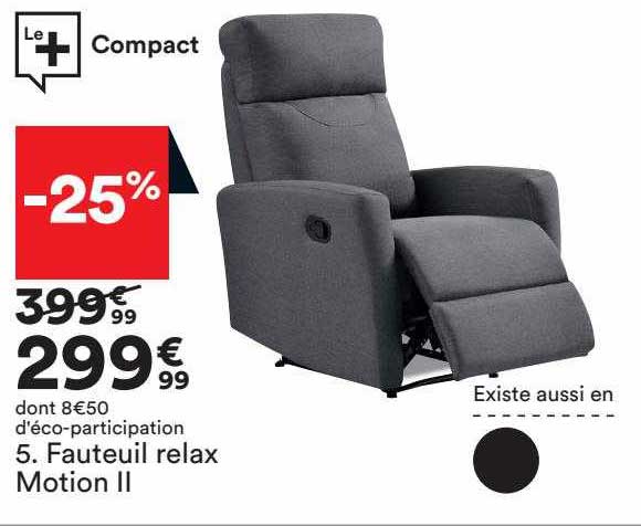 fauteuil relax motion II
