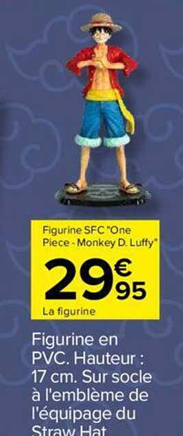 figurine sfc "one piece - monkey d. luffy"