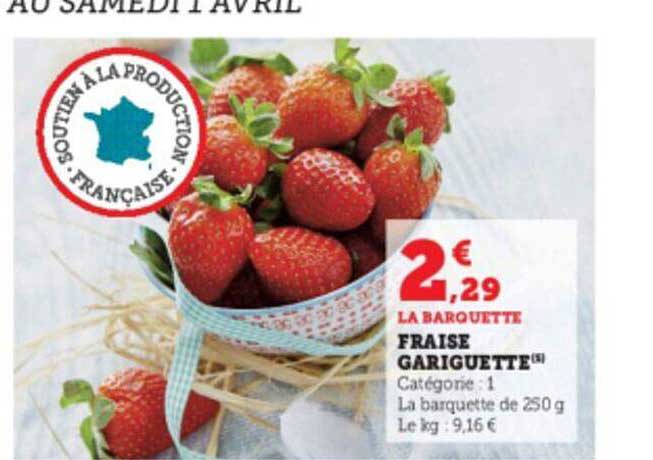 fraise gariguette
