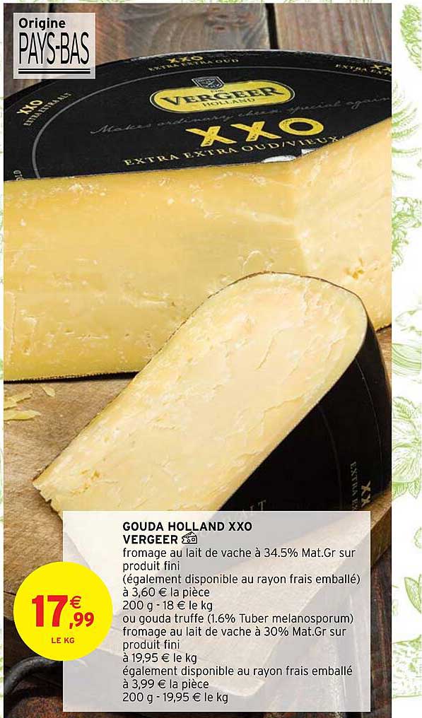 gouda holland XXO vergeer