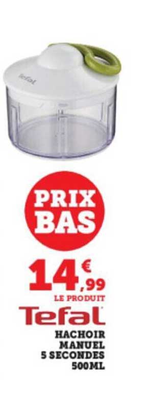 hachoir manuel 5 secondes