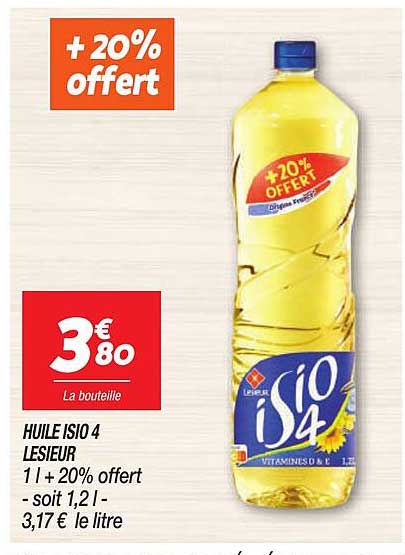 huile isio 4 lesieur