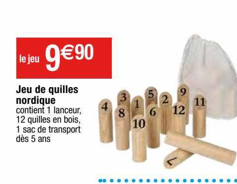 jeu de quilles nordique