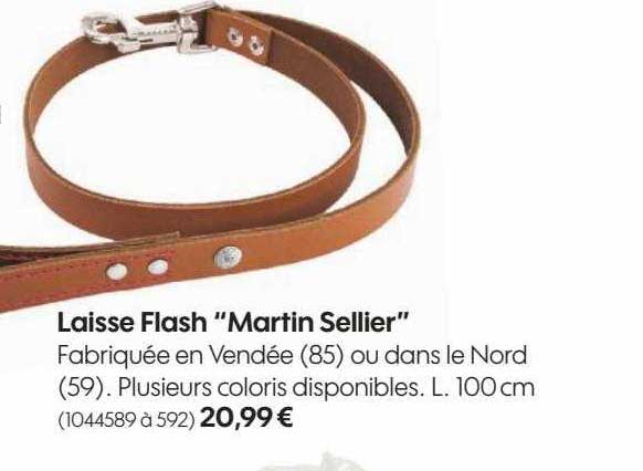 laisse flash "martin sellier"