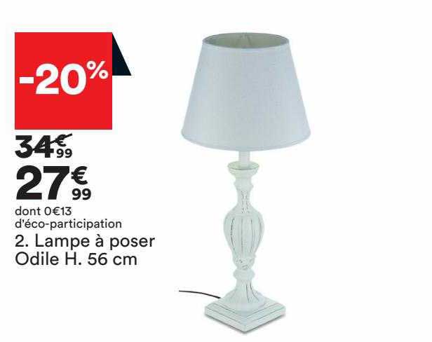 lampe à poser odile