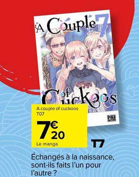 le manga : a couple of cuckoos t07