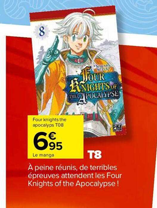 le manga : four knights the apocalyps t08