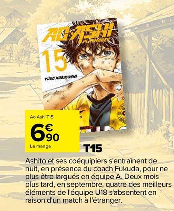 le manga ao ashi t15