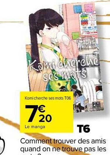 le manga komi cherche ses mots t06