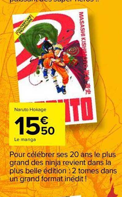 le manga naruto hokage