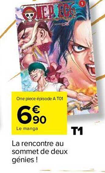 le manga one piece épisode a t01