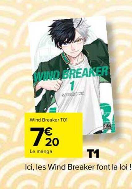 le manga wind breaker t01