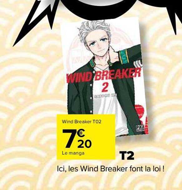 le manga wind breaker t02