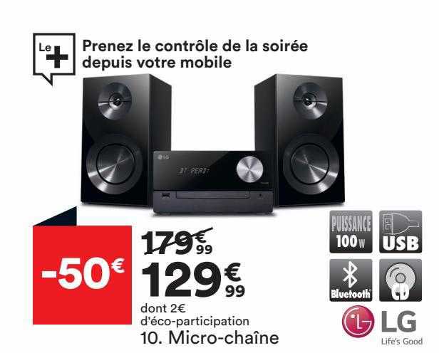 lg micro-chaîne