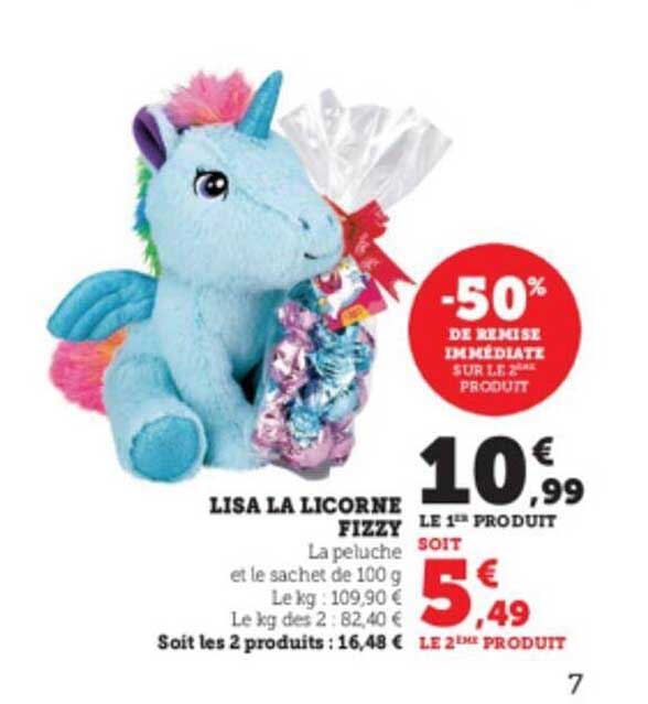 lisa la licorne fizzy