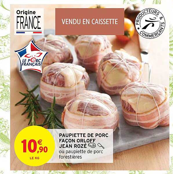 paupiette de porc façon orloff jean rozé