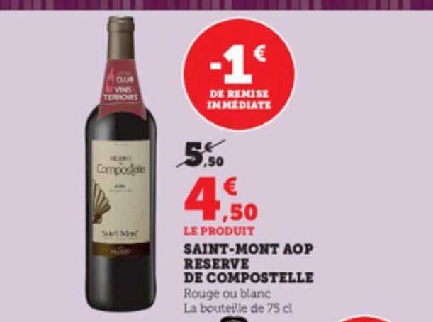 saint-mont aop reserve de compostelle