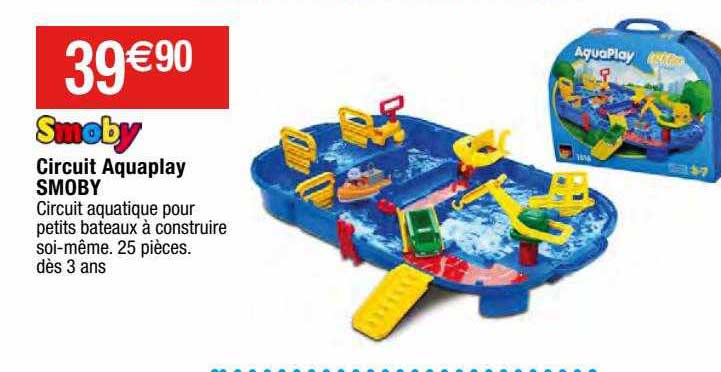 smoby circuit aquaplay smoby
