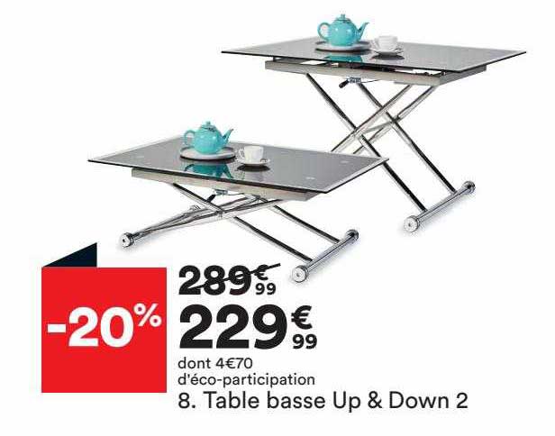 table basse up & down 2