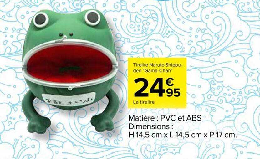 tirelire naturo shippuden "gama-Chan"