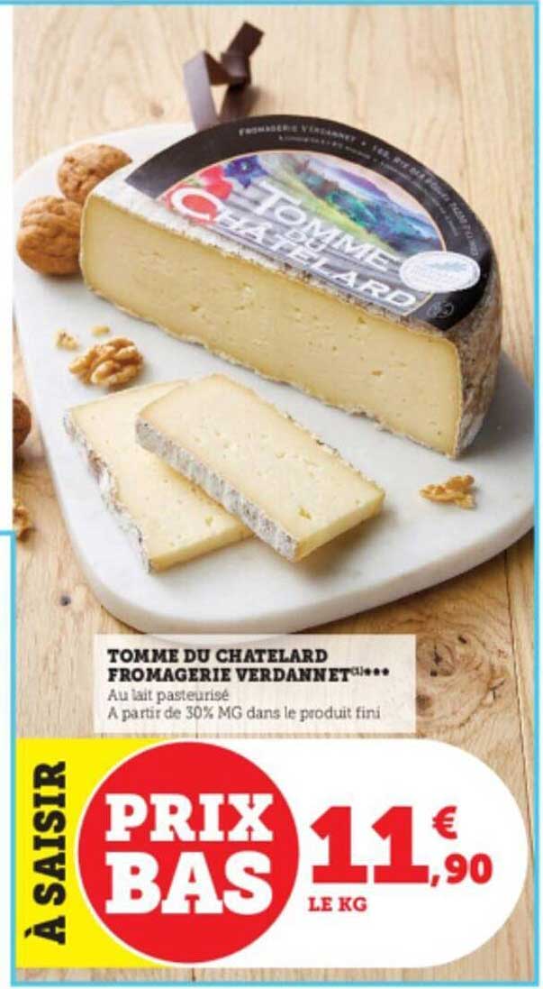 tomme de chatelard fromagerie verdannet
