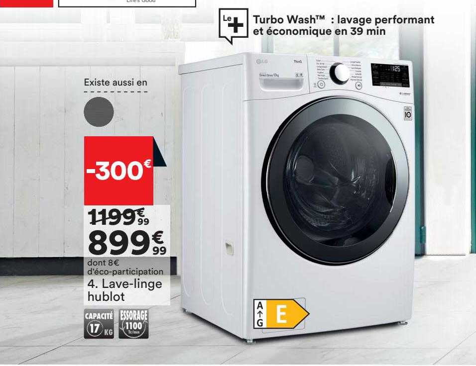 whirlpool lave-linge hublot