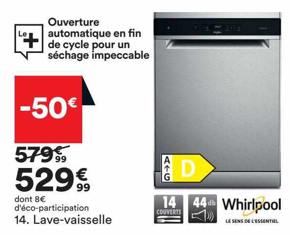 whirlpool lave-vaisselle