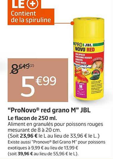 "proNovo red grano m" jbl