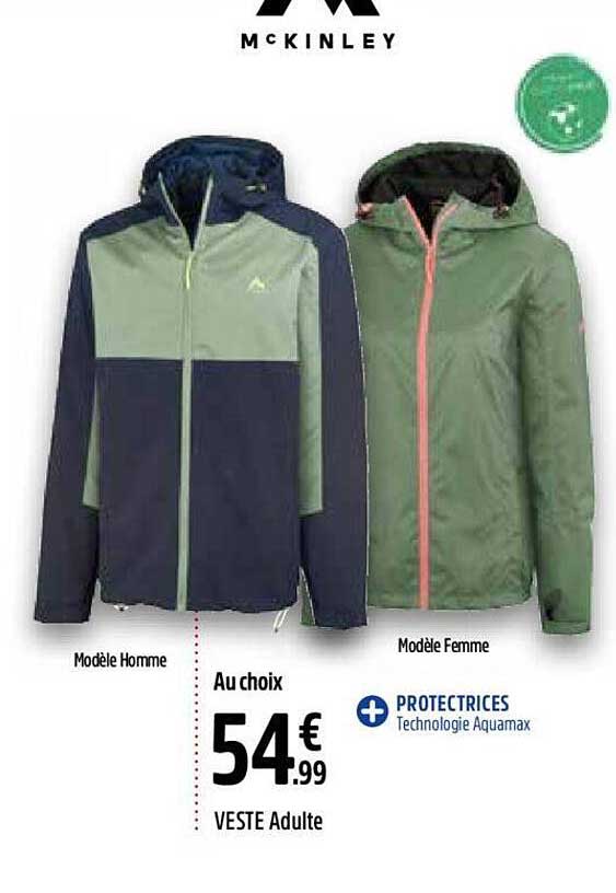 veste adulte mc kinley